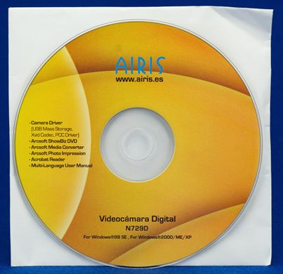 Airis Videocamara Digital N729D CD