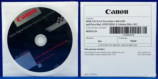 Canon Disk Pack for PowerShot A460-A450 0026X126