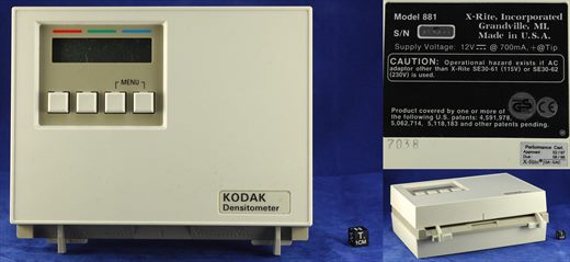 Kodak Densitometer Model 881