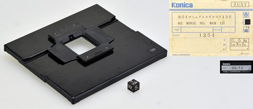 Konica 801 manual negative mask 126 2U5T