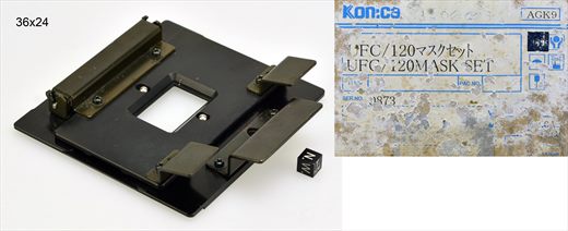 Konica UFC-120 mask set AGK9 36x24