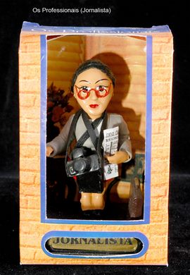 Figura Os Professionais (Jornalista) Mulher