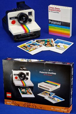 Lego Polaroid OneStep SX-70 Camera 21345