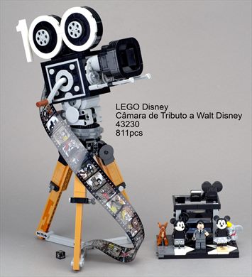 Lego Disney Camara de Tributo a Walt Disney 43230