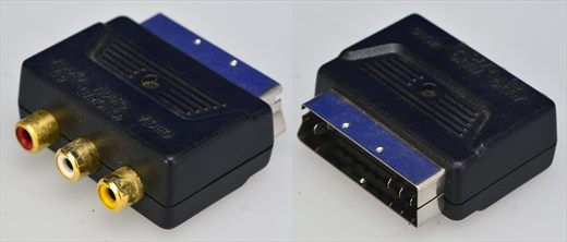 Scart-RCA adapter