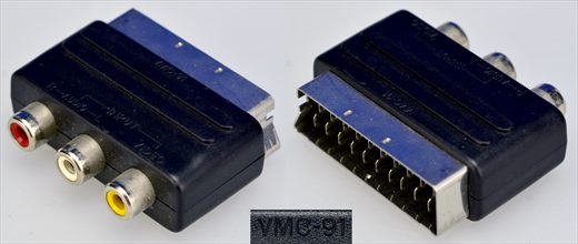 Scart-RCA adapter VMC-91