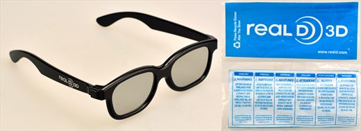RealD Oculos 3D