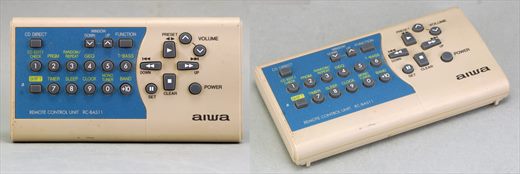 aiwa remote control unit RC-BAS11