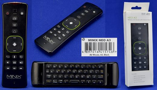 Minix NEO A3 Air Mouse Black