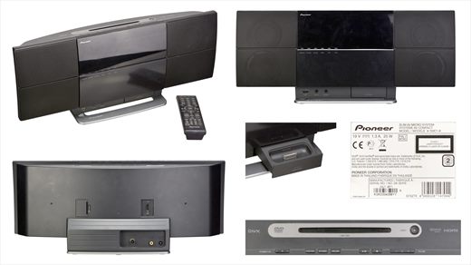 Pioneer X-SMC1-K Slim micro system
