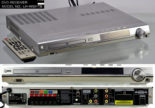 LG DVD Receiver LH-W551TB