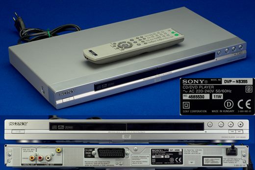 Sony DVP-NS355 CD-DVD Player