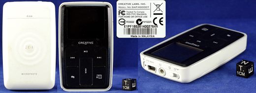 Creative Labs ZEN 4Gb DAP-MD0007