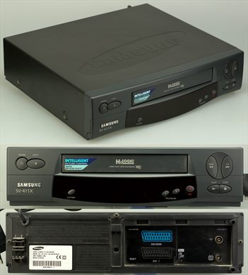 Samsung Video Cassette Recorder SV-411X PAL