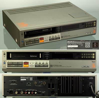Sony Betamax Video Cassette Recorder SL-C9ECS PAL