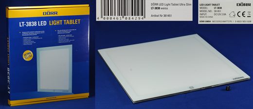 DORR LT-3838LED Light Tablet Ultra Slim