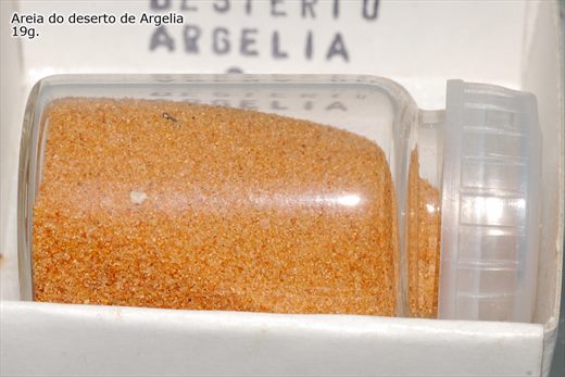 Areia do Deserto de Argelia