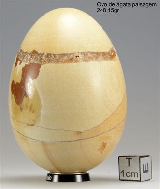 Agata paisagem (Ovo) 248,15gr