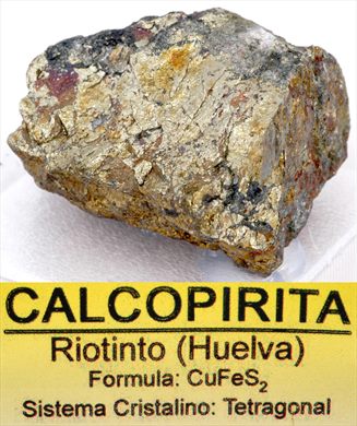 Calcopirite (Riotinto)