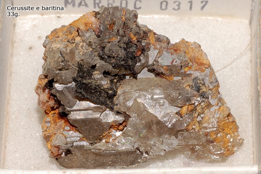 Cerussite e Baritina