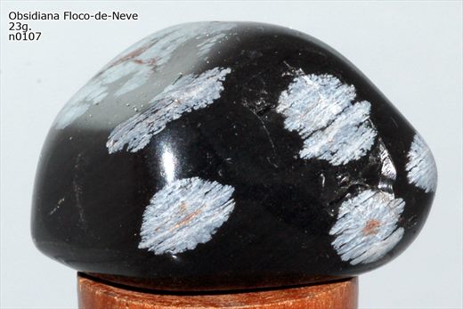 Obsidiana floco de neve n0107
