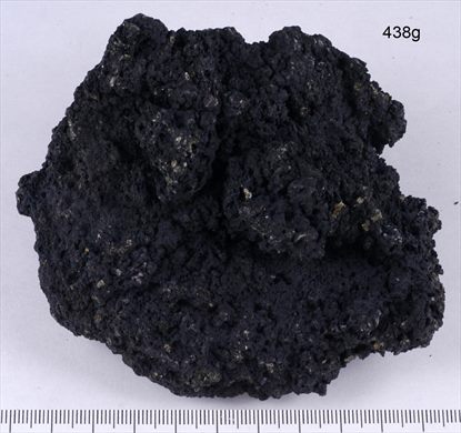 Pedra vulcanica preta - Portugal Acores Ilha S. Miguel - 438g
