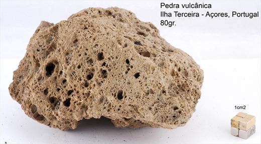 Pedra vulcanica - Portugal Acores Terceira 80gr