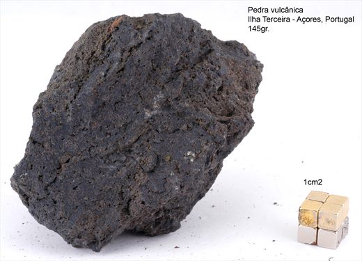Pedra vulcanica - Portugal Acores Terceira 145gr