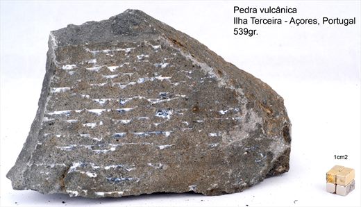Pedra vulcanica - Portugal Acores Terceira 539gr