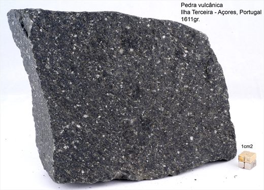 Pedra vulcanica - Portugal Acores Terceira 1611gr
