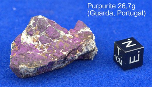 Purpurite 26,7g (Guarda, Portugal)
