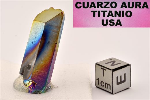 Quartzo Aura Titanio