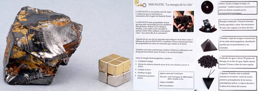 Shungite crystal