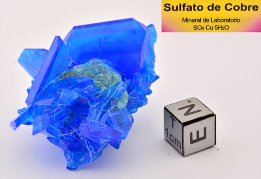 Sulfato de Cobre (Mineral de laboratorio)