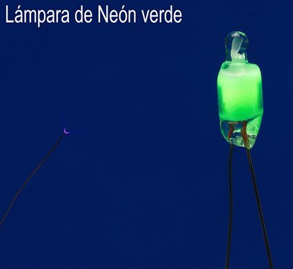 Lampara de Neon verde