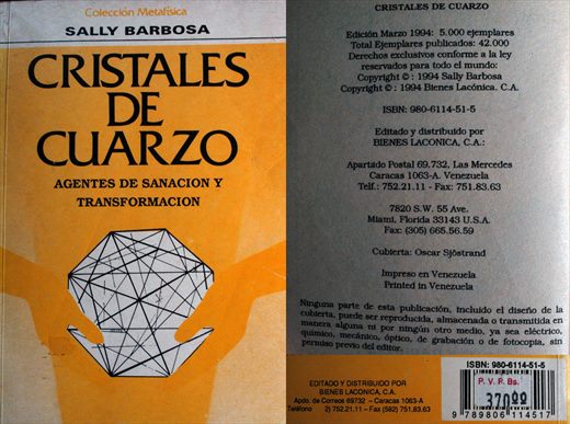 Cristales de Cuarzo - ISBN 980-6114-51-5