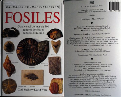 Fosiles - ISBN 84-282-0940-5