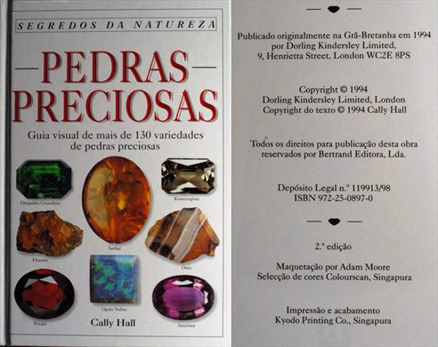 Pedras Preciosas - ISBN 972-25-0897-0