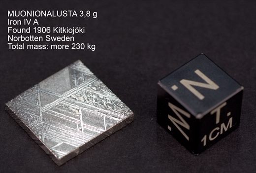 Muonionalusta 3,8g (meteorito)