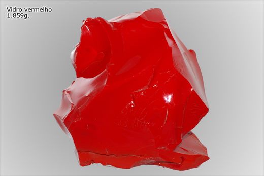Vidro vermelho