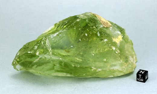 Vidro cristalino verde
