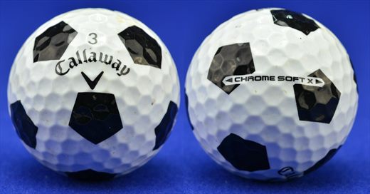 Callaway 3 Chrome Soft (Football white-black)
