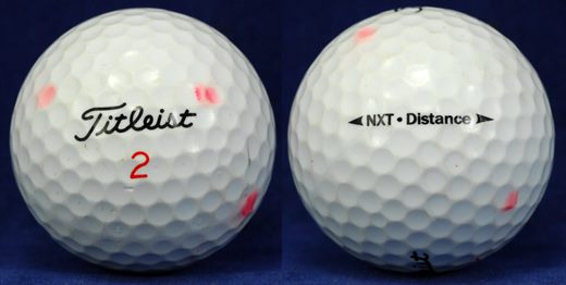 Titleist 2 (red) NXT-Distance
