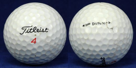 Titleist 4 (red) HP Distance