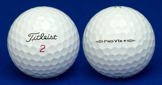 Titleist 2 (red) Pro V1xPlus