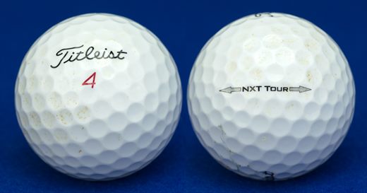 Titleist 4 (red) NXT Tour
