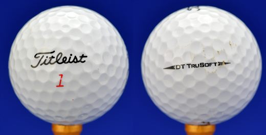 Titleist 1 (red) DT TruSoft