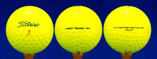 Titleist 3 (DT TruSoft Gillies)