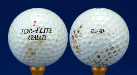 Top Flite 1 red Z-Balata Tour 90