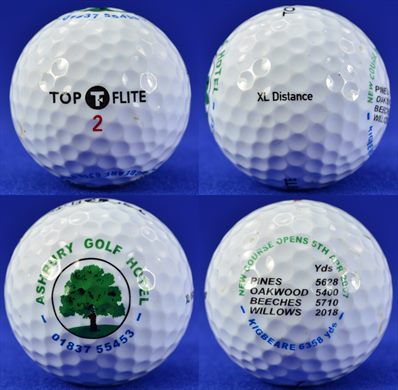 Ashbury Golf Hotel (Top Flite 2 XL Distance)